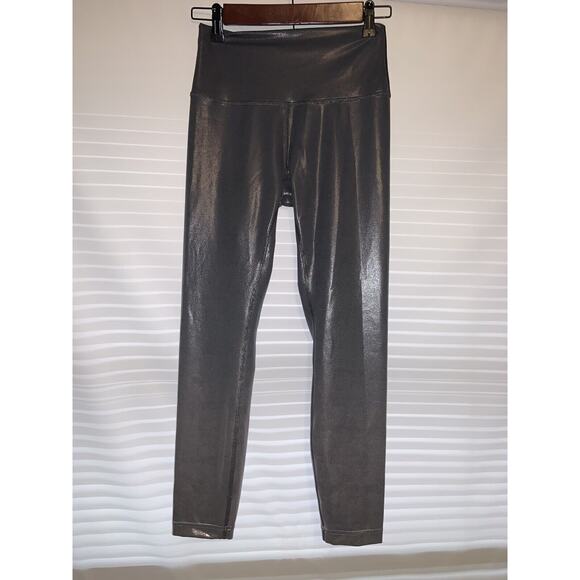 lululemon athletica Pants - Lululemon Wunder Train High-Rise Tight 25"Foil Size 6 Asphalt Grey